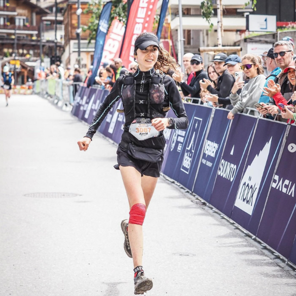 Astrid en ultra trail